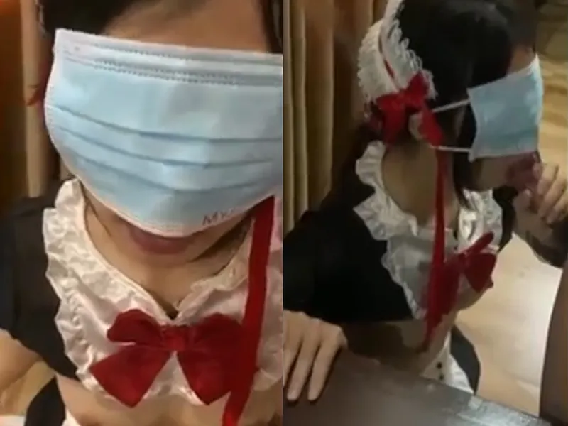 Tình nhân việt dâm cosplay nô lệ liếm bú con cu điêu luyện